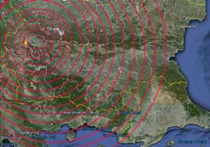 Bulgaristan da Deprem